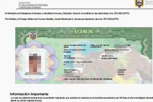 赴厄瓜多爾旅行，擬實行旅客健康線上申報